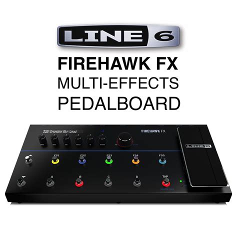 Line 6 Announce Firehawk Fx Multi Effects Pedalboard Sound Affects