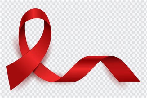 Premium Vector Aids Red Ribbon