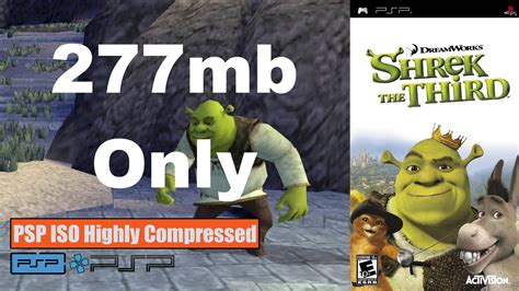 Shrek The Third Psp Iso Highly Compressed Saferoms