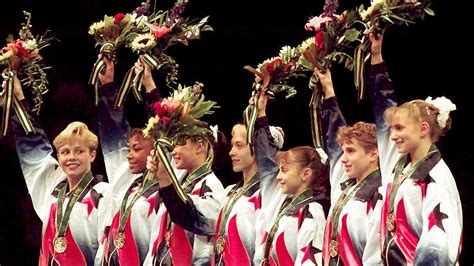 The ioc country code was eun, after the french name, équipe unifiée. 'Magnificent Seven' US gymnastics team revisits 1996 ...
