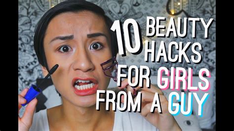 10 Beauty Hacks Every Girl Should Know From A Guy Youtube
