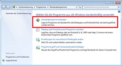 Windows 7 Standardprogramme Festlegen Softonic