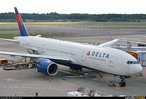 Delta Air Lines Boeing 777 200er Photo By Fumihiro Ono Delta Airlines