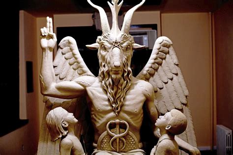 Satanic Temple Spokesman Says Iconic Baphomet Monument Is In Storage
