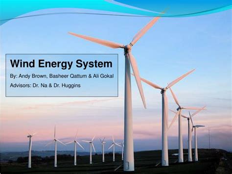 Ppt Wind Energy System Powerpoint Presentation Free Download Id