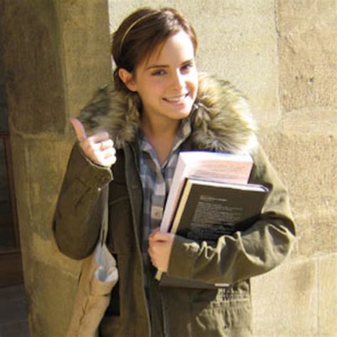 Emma Watson Dedicated To Her Latest Role Oxford Student E Online