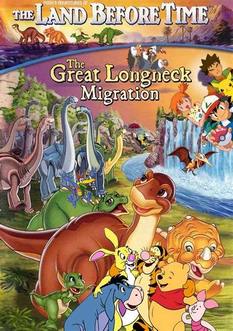 pooh s adventures of the land before time x the great longneck migration pooh s adventures