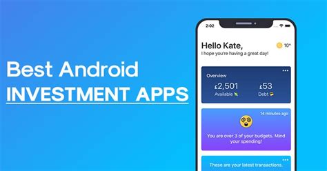 Aug 18, 2021 · investment apps allow you to manage your portfolio and trade stocks and other investments on. 15 of the Best Android Investment Apps you Need to Check Out