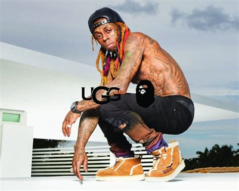 Lil Wayne Stars In The Ugg X Bape Campaign Ss19