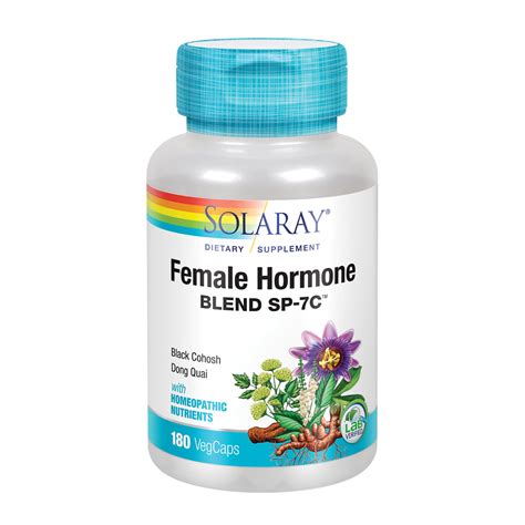 Solaray Female Hormone Blend Sp 7c Herbal Blend Includes Black Cohosh