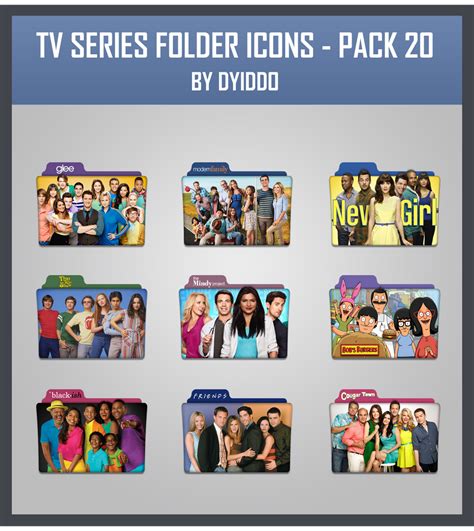 Tv Series Folder Icons Pack By Dyiddo On Deviantart