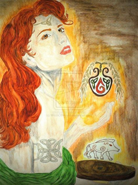 Goddess Cerridwen By Tricia Danby On Deviantart