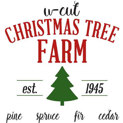 Christmas Tree Farm Sign Printable