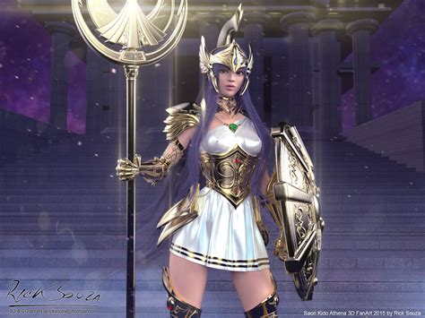 Saori Kido Athena The Goddess Of War Saint Seiya Zbrushcentral