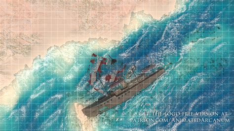Shipwreck Beach Battle Map 36x20 Rdndmaps
