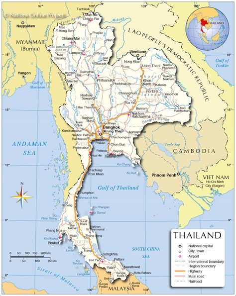 Maps Update 8361184 Thailand Tourist Map Thailand Tourist Map 51