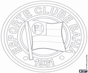 Download Flags and Emblems of Brazilian Football Championship - CBF coloring pages printable games #3