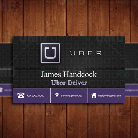 The problem with the business cards is that they can get easily lost. Creative Uber Business Card - Everyone's Private Driver ...
