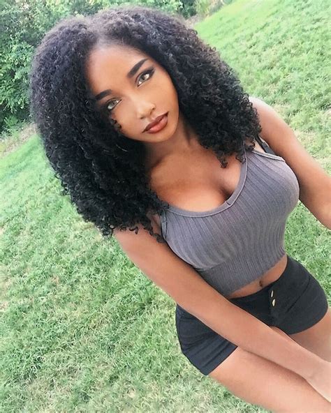 Pretty Dark Skinned Girls With Curly Hair Tumblr