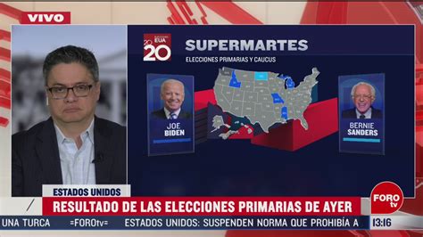 Resultados De Las Elecciones Primarias En Eeuu Noticieros Televisa