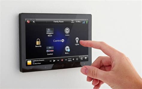 Control4 Touch Screen Home Automation System Smart Home Automation