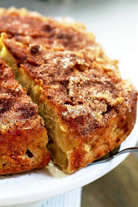 Easy Cinnamon Sugar Apple Cake A Soft Cake Filled With Juicy Apples