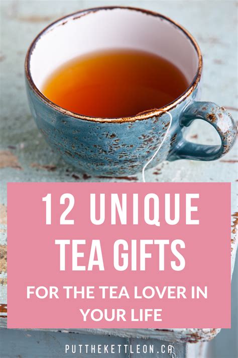 12 Unique Ts For The Tea Lover In Your Life In 2020 Tea Ts Tea