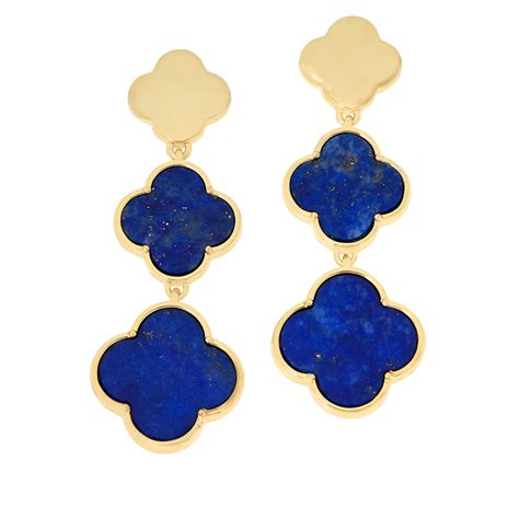Connie Craig Carroll Jewelry Clementine Clover Drop Earrings 20672025