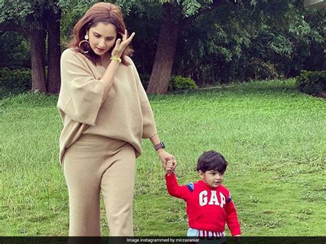 You Are Part Of Me Sania Mirza Shares Cute Pics With Son Izhaan