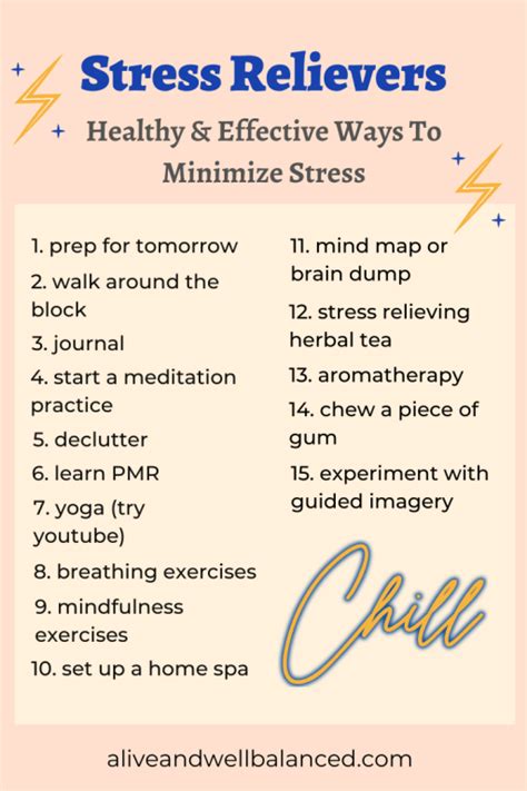 15 Healthy Ways To Relieve Stress Alive Well Balanced In 2020 How To Relieve Stress