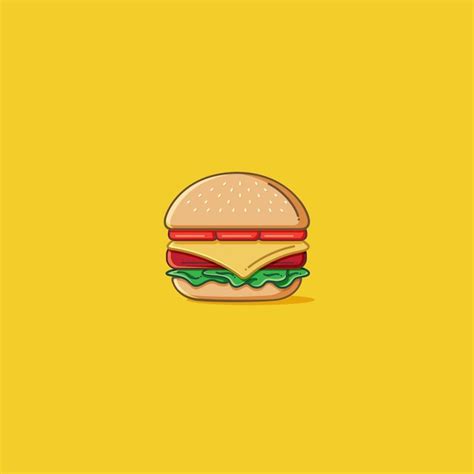 Premium Vector Cheeseburger