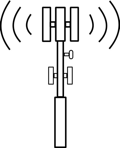 Mixed Antenna Cell Tower Icons Png Free Png And Icons Downloads