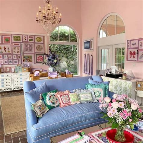 The Rise Of Grandmillennial Style The Glam Pad Granny Chic Decor