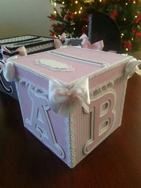 Maybe you would like to learn more about one of these? Pin by Vicky K on Crafts | Baby shower card box, Baby ...