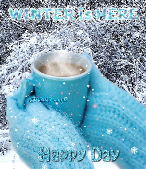 Winter Is Here Happy Day Good Morning Winter Good Morning Christmas