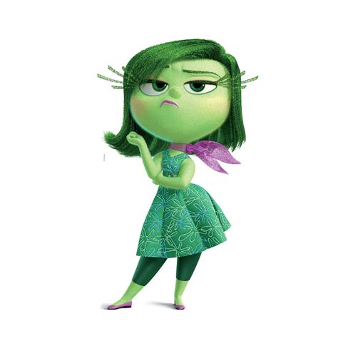 Life Size Disgust Inside Out Cardboard Standup Cardboard Cutout