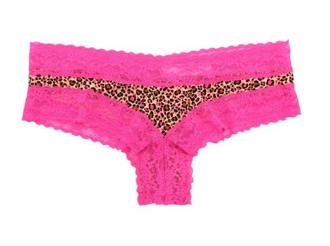 Victorias Secret Cotton Lingerie Lace Waist Cheeky Panties Ebay