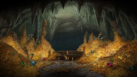 Gold Cave Wallpaper Hearthstone Top Decks