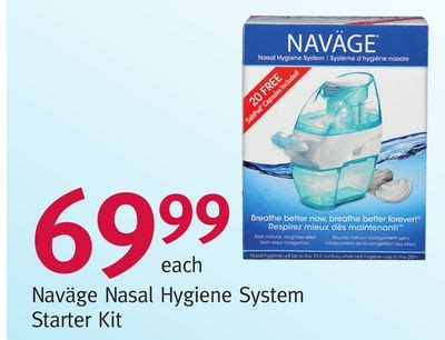 Has been added to your cart. Naväge Nasal Hygiene System Starter on sale | Salewhale.ca