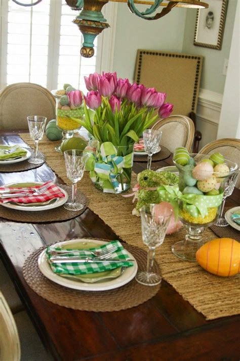 Our beautiful easter table decorations and centerpieces are the perfect way to prepare for any spring meal. Easter Tablescape Ideas | Easter table settings, Spring ...