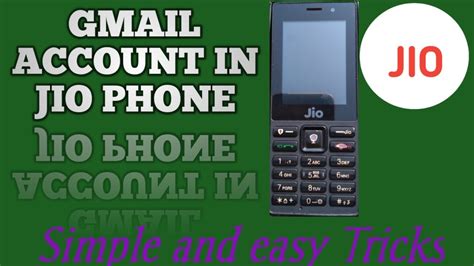 How To Create Gmail Account Jio Phone|Gmail Account Open|Tech-NoLazY