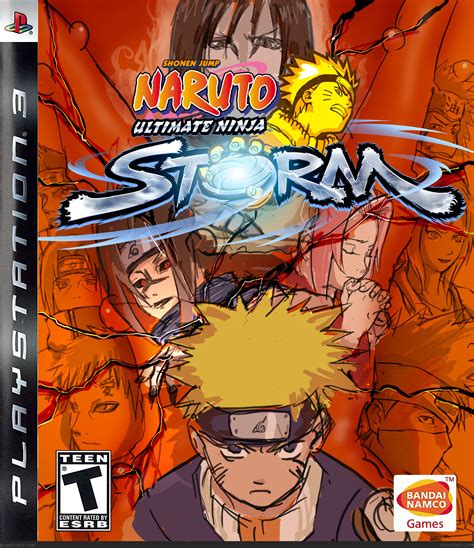 Viewing Full Size Naruto Ultimate Ninja Storm Box Cover