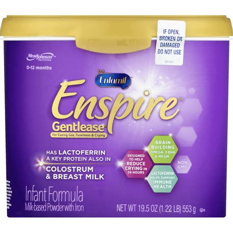 Enfamil Enspire Gentlease Infant Formula With Mfgm And Lactoferrin A
