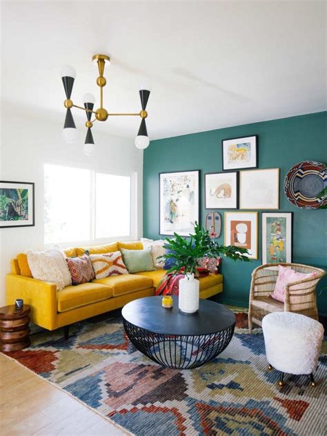 28 Vibrant And Colorful Living Room Decor Ideas Shelterness