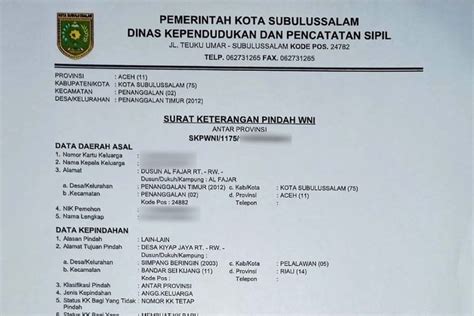 Contoh Surat Pernyataan Pindah Alamat Rumah - Surat Pernyataan Dosen