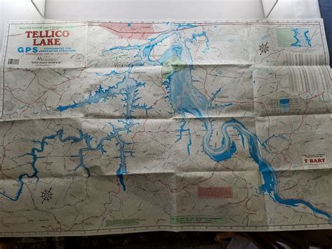 Atlantic Mapping Lake Maps Tellico Lake Tennessee Recreation Fishing
