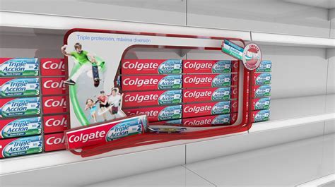 Colgate Slimsoft On Behance Colgate Pop Design Retail Design Display