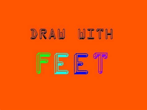 Draw With Feet Minecraft Map