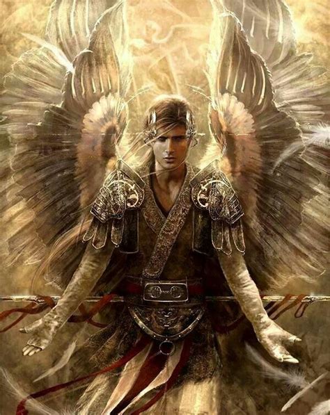 Heavens Warrior Angel Warrior Archangels Angel Art