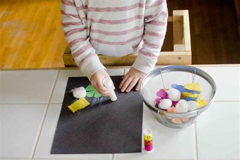 Skill Practice Glue Stick Activity Bin Busy Toddler
